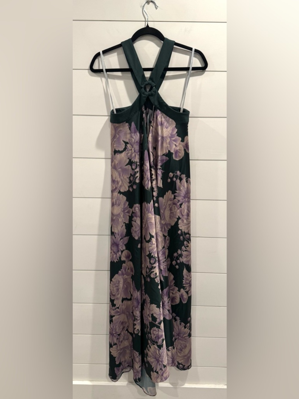 Especia purple green floral Arabella Printed Maxi Dress - Picture 5 of 13